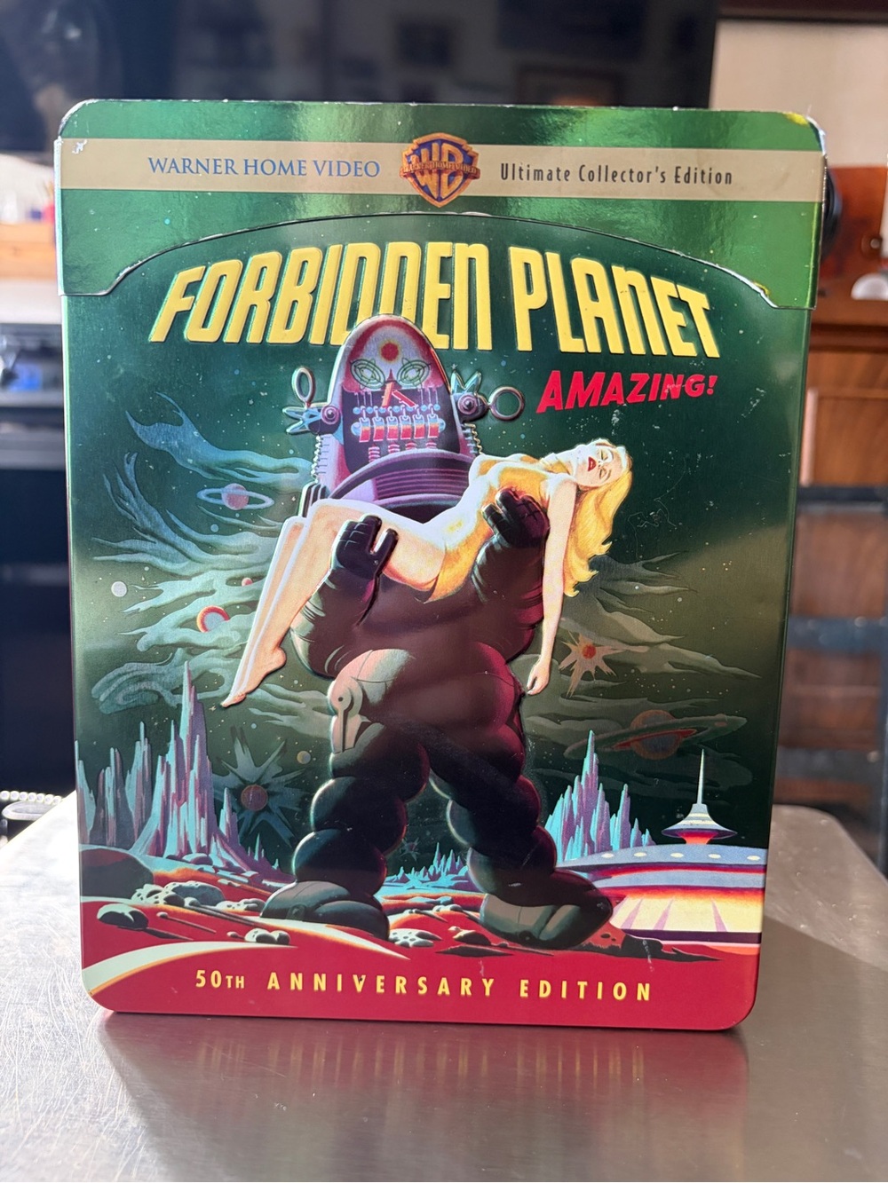 Forbidden Planet 50th Anniversary Edition - Green Collector Tin